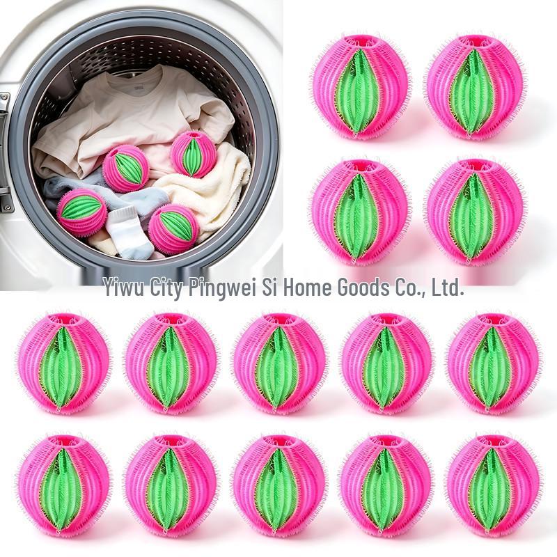 3.5" Nylon Laundry Lint and Hair Removal Ball for Washing Machines