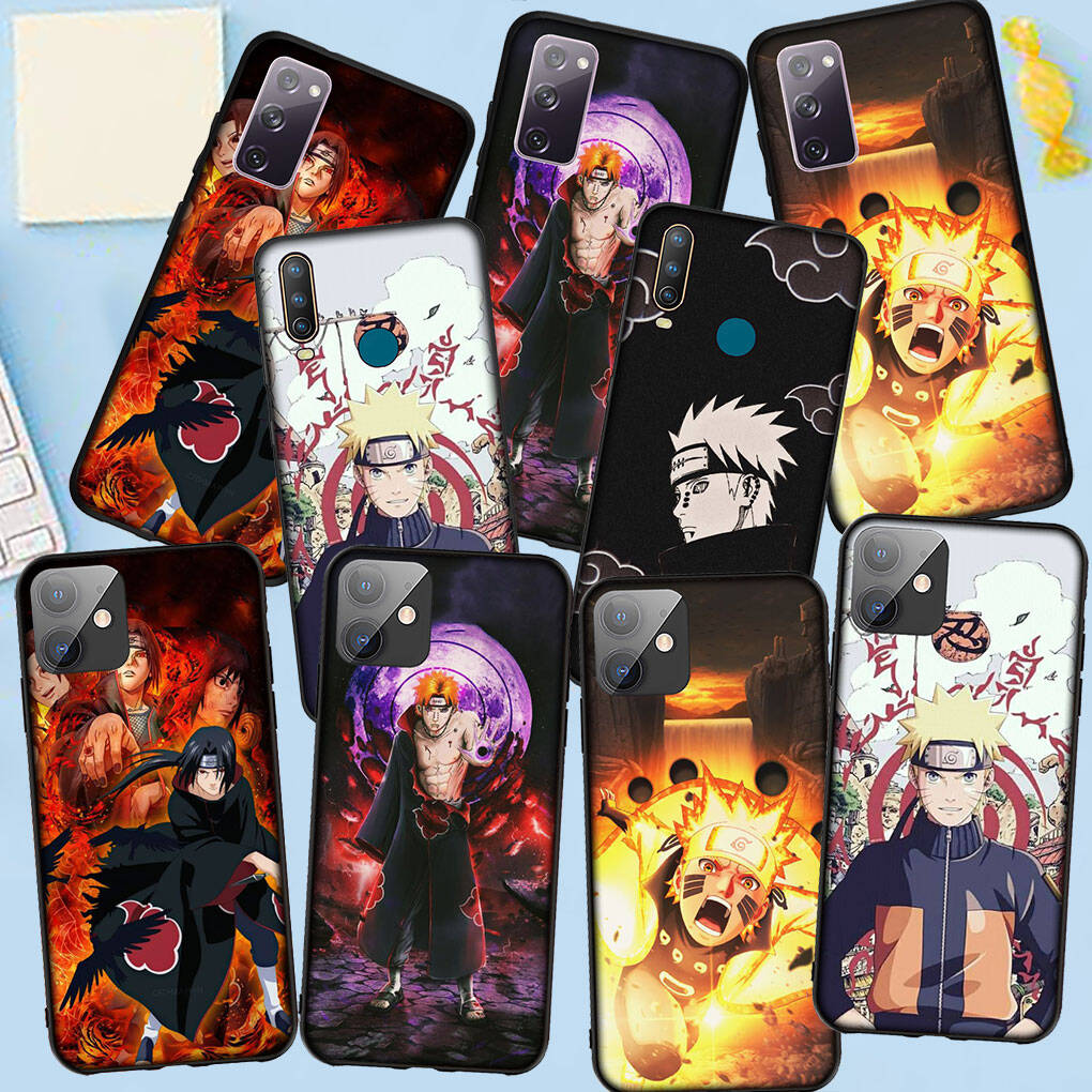 Phone Case for iPhone 17 15 16 Plus Redmi Note 14 12 11 13 Pro Max Huawei P30 P20 Lite Y9 OPPO A60 A40 A80 A18 Pain Anime Itachi Akatsuki Naruto Cover