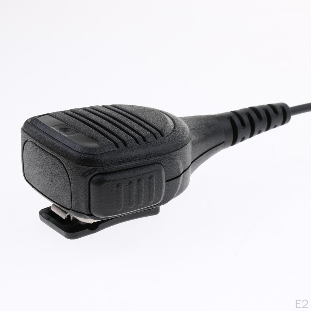 Rotating Rear Clip for Handheld Speaker Microphone