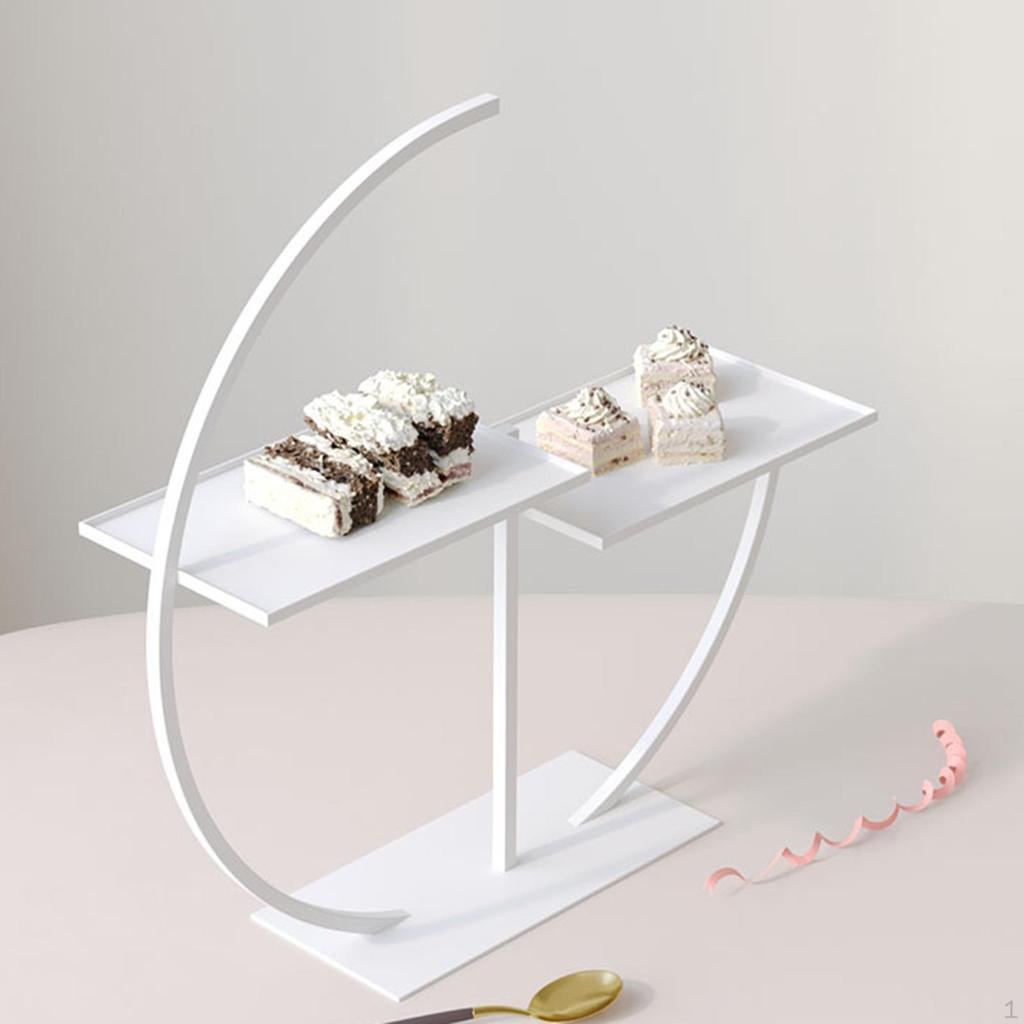 Stojak na ciasto Stojak na babeczki Party Patera do serwowania Prosty żelazny piętrowy dla