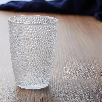 Acrylic Plastic Cup for Juice Restaurant Home Cold Drink Canteen 360ml MIT