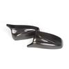 For BMW X5 X6 E70 E71 2007 2008 2009 2010 2012 2013 M Style Side Mirror Caps Cover ABS Carbon Fiber 51167180725+51167180726
