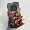 Printed Phone Case For ZTE Nubia Focus 2 Ultra 5G Funda Capa Soft Silicone Black Shell Cover Cute Flower Cartoon Casing Coque