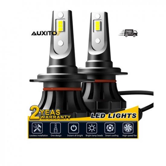 LED 2X 24000Lm High Headlight H7 Beam Low Conversion Set Bulb Plug&Play Bright
