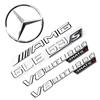 AMG Letter stickers Car Rear Trunk Emblem Fender Badge For Mercedes Benz GLE43 GLE400 GLE450 GLE53 GLE63S C-pillar badge BA1