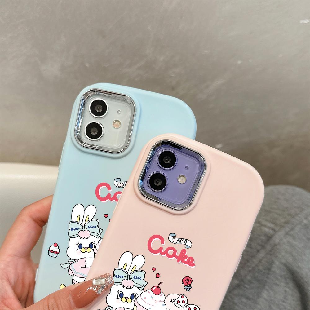For iPhone 15 14 13 11ProMax 14 15 16 Samsung S25 S24 S23 S22 Redmi 10 13 14C Cartoon Black Cat Silver Edge Soft Liquid Silicone Protective Casing
