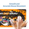 Halloween Trick Treat Fun Large Gaming Mouse Pad Nonslip Rubber Base Waterproof Desk Mat For Office Pc Laptop
