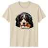 Bernese Mountain Dog Puppy Animals Dogs Unisexs TShirt Unisexs Graphic Tee