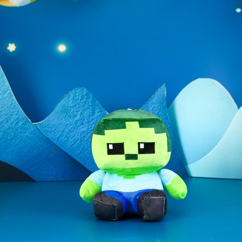 Minecraft Creeper & Steve Plush Toys - Game Claw Machine Doll Gift