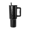 40oz 304 Stainless Steel Insulated Cup With Handle Straw Car Insulated Cup