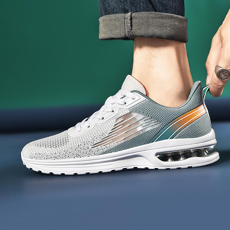 Męskie buty codzienne, modne, trampki, letnie, z siateczki, oddychające, tenisowe, antypoślizgowe, do biegania, elastyczne, wygodne