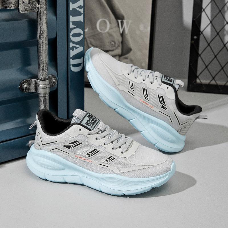 Ultra light and high elastic shock absorbing breathable sports shoes running shoes sports students racing men's shoes couple women's shoes