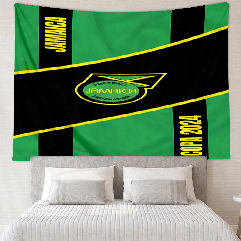 Football club logo Tapestry for Bedroom Aesthetic Classroom Tapestries Wall Hanging for Living Room Dorm Office,Ideal Creative Gift
