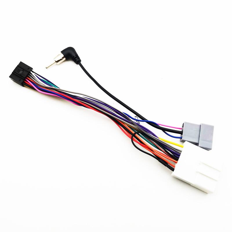 Radio Wiring Harness Adapter for Nissan Qashqai Versa Cube Sentra X-trail 20Pin Connector Plug and Play for 16 Pin Android Radio Accessories 4