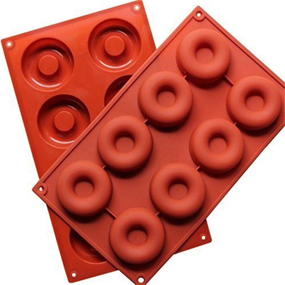 Silicone Donut Cupcake Mold Muffin Chocolate Mold Cake Candy Cookie Baking Mould Pan Decoration Tools Kitchen Baking Accessories
