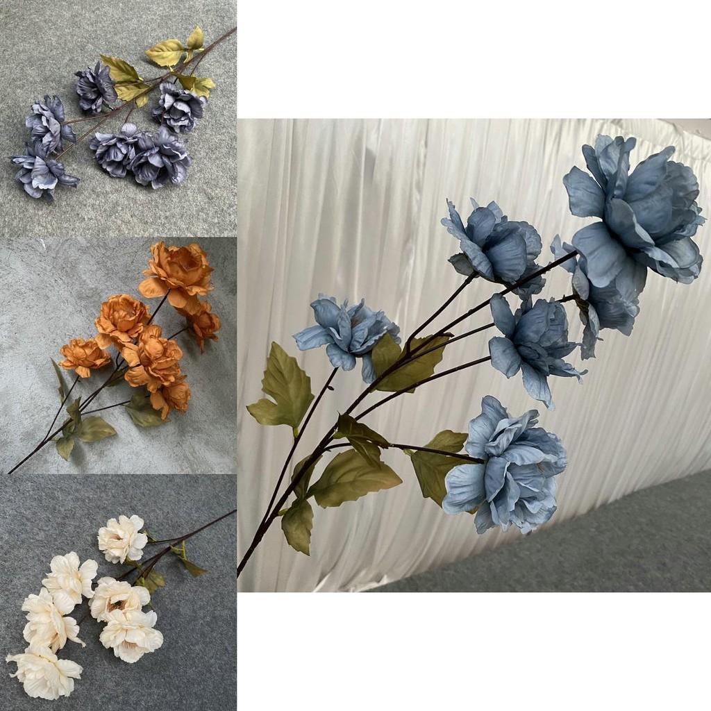 Simulated Peony Stems For Vase Decoration In Living Room Or Dining Area