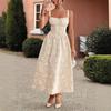 Elegant and Refined Halter and Corset Dress for Women's Spring and Summer
