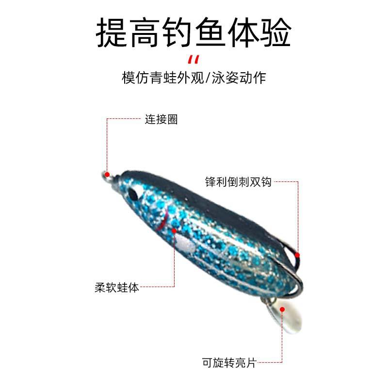 Customizable 25g Soft PVC Fly Fishing Lures Topwater Bass Frog & Snakehead River Lake Stream Umpan Katak Insect