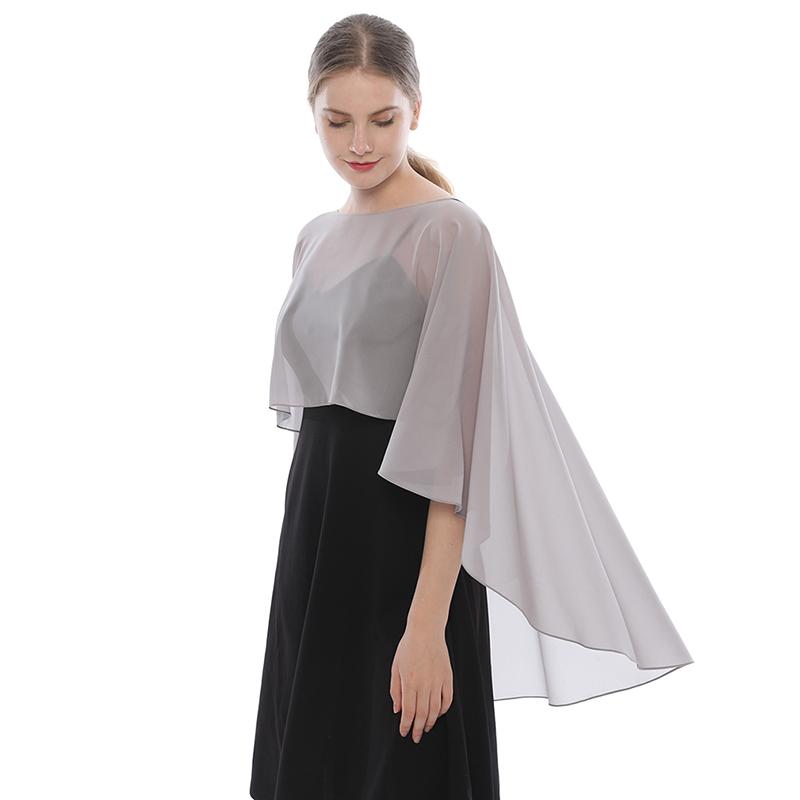 Chiffon Shawl Solid Color Summer Sun Protection Stoles For Woman Casual Long Scarf Ladies Soft Beach Poncho 250*66Cm