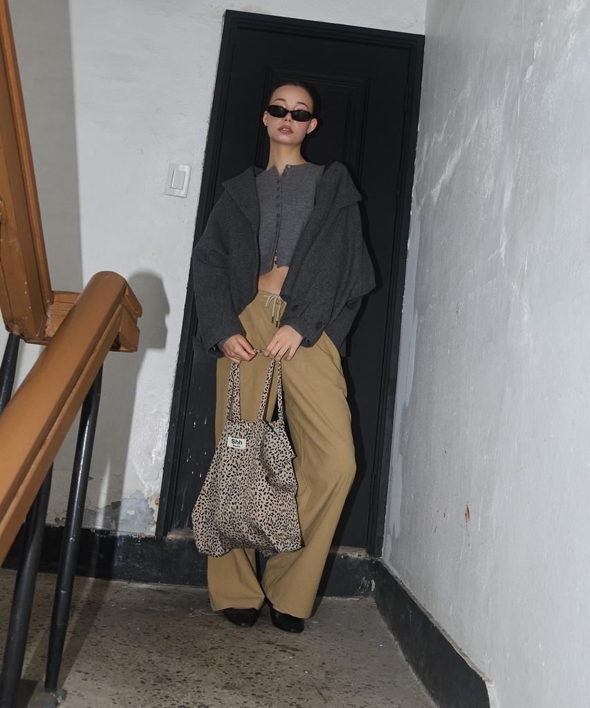 Shhstudio Cocoon Hooded Coat