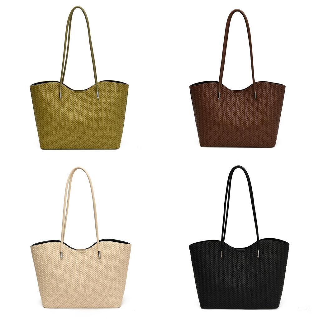 Pu Tote Bag For Women With Durable Large Capacity Daily Use