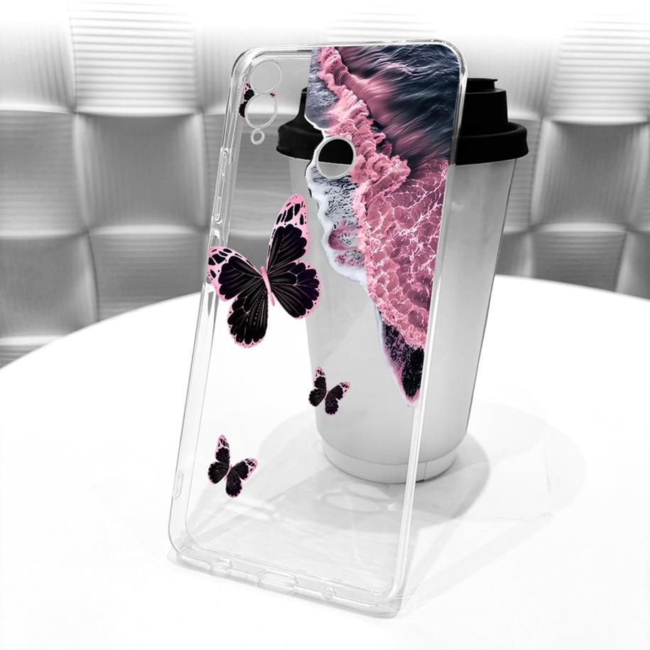 Custodia per Honor 8X JSN-L11 JSN-L21 JSN-L22 Popolare Fiore Fiocco Silicone Morbido Cover Protettiva Per Honor 8X Max Alloggiamento Honor8X