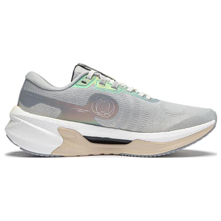 Li Ning Furious Rider 7.0 V2 Abrasion Resistant Low Top Running Shoes Men's Gray ARZT007-20