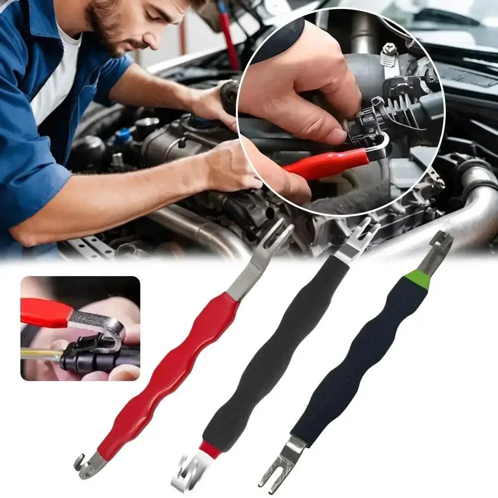 Car wiring harness plug disassembly tool, super hard double ended pry bar terminal connector pry bar power-off wire pliers