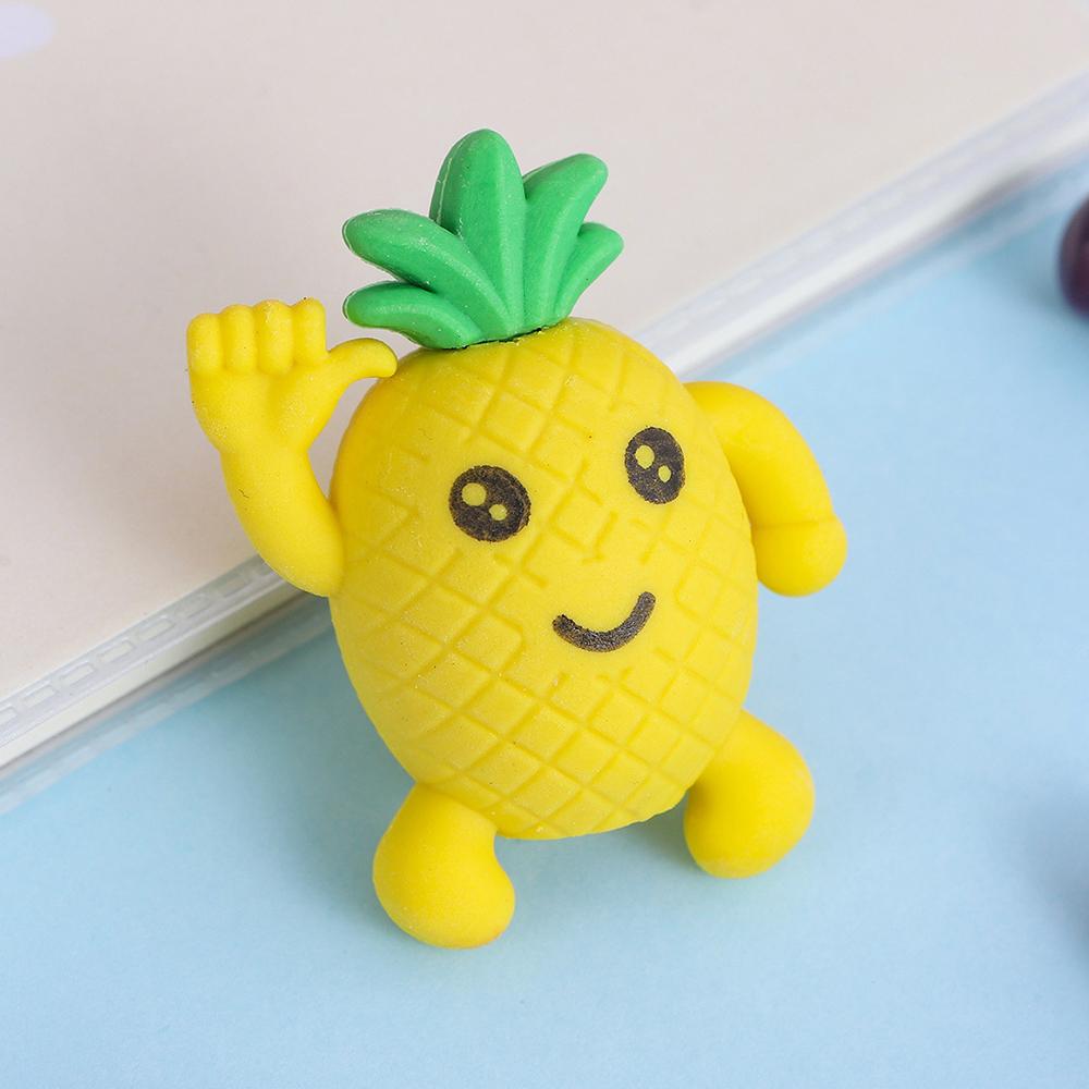 1 kus kreslený roztomilý Kawaii Candy Barevná guma Guma Novinka Papírnictví Kancelářské školní potřeby
