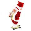 Slides Skateboard Electric Santa Toys Swing Hat Dancing Santa Claus Toys  Decoration