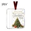 Stocking Stuffer Money Holder Personalized Christmas Cash Ornament, Custom Acrylic Clip for Holiday Versatile Tree Decorations, Unique Hanging