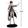 Figura Anime BSD Dazai Osamu Action figure sostituibili Dazai Osamu statuetta Bambola Modello Ragazzo in PVC Giocattoli Collezione Statua Regalo 26cm