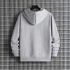 2025 Fall/winter New Arrival Men's Hoodie High Quality Solid Color Hooded Sweatshirt Male Home Outdoor Casual Fashion Pullover