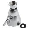 Rotatable Zinc Alloy Shower Head Adjustable 360 Degree Water Outlet Sprinkler for Bathroom Shower Installation