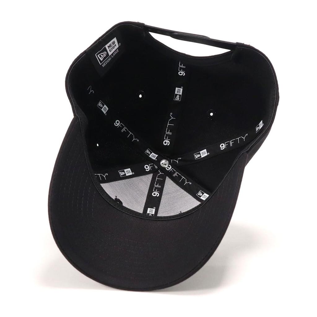 New Era 950SS Basic Black Size 25J Cap, S/M, Black,