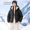 Snowflying Women's Thick Hooded Duck Down Jacket
