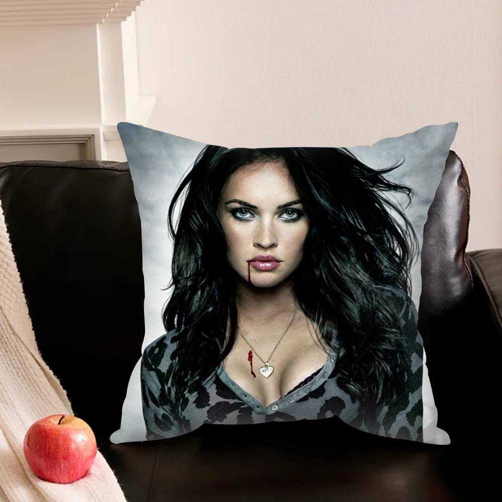 J-Jennifers Body Megan Fox Actor Various Sizes Square Pillowcase For Car Home Bedchamber Decor