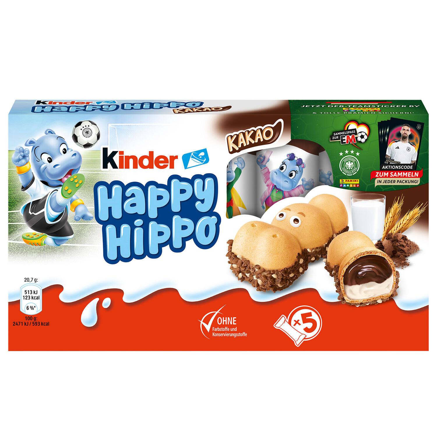 Kinder Happy Hippo Cacao 5 buc.