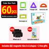 Magnetic Building Blocks Set ABS Kids Magnetic Tiles STEM Construction Toy Educational Building Kit Creative Play Boys Girls Home Learning