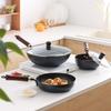 GLASSLOCK Zero-Coating Cookware 3-Piece Set