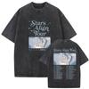 Freya Skye Stars Align Tour 2026 Vintage Washed T Shirt Men Women Print Clothing Fashion T-shirts Aesthetic Short Sleeve T-shirt