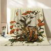 Illustrator L Liya Mochipanko Throw Flannel Throw Blanket Suitable for Sofa Living Room Bedroom