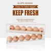 Slide-type Egg Carton Double-layer Automatic Egg Roller Refrigerator Side Door Egg Storage Kitchen Counter Anti-falling Egg