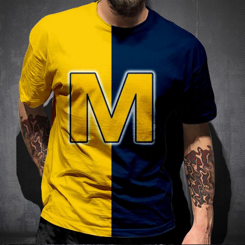 

Летние футболки с градиентной 3D-печатью, мужская футболка с коротким рукавом и цифровым принтом для мужчин больших размеров 3XL