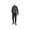 Nike Sportswear Zip Letter Print Hoodie Kids Hoodies Black CJ7833-010