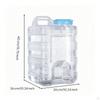 BPA Tea Bar Water Bucket | FoodGrade PC Material, Thickened Body, Storage Bucket, for