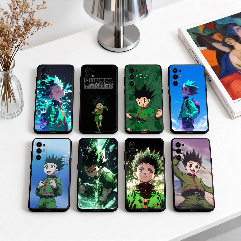H-Hunter G-Gon F-Freecss H-Hunter-GF Phone Case For Samsung S25,S24,S21,S22,S23,S30,Ultra,S20,Plus,Fe,Soft Silicone Black Cover