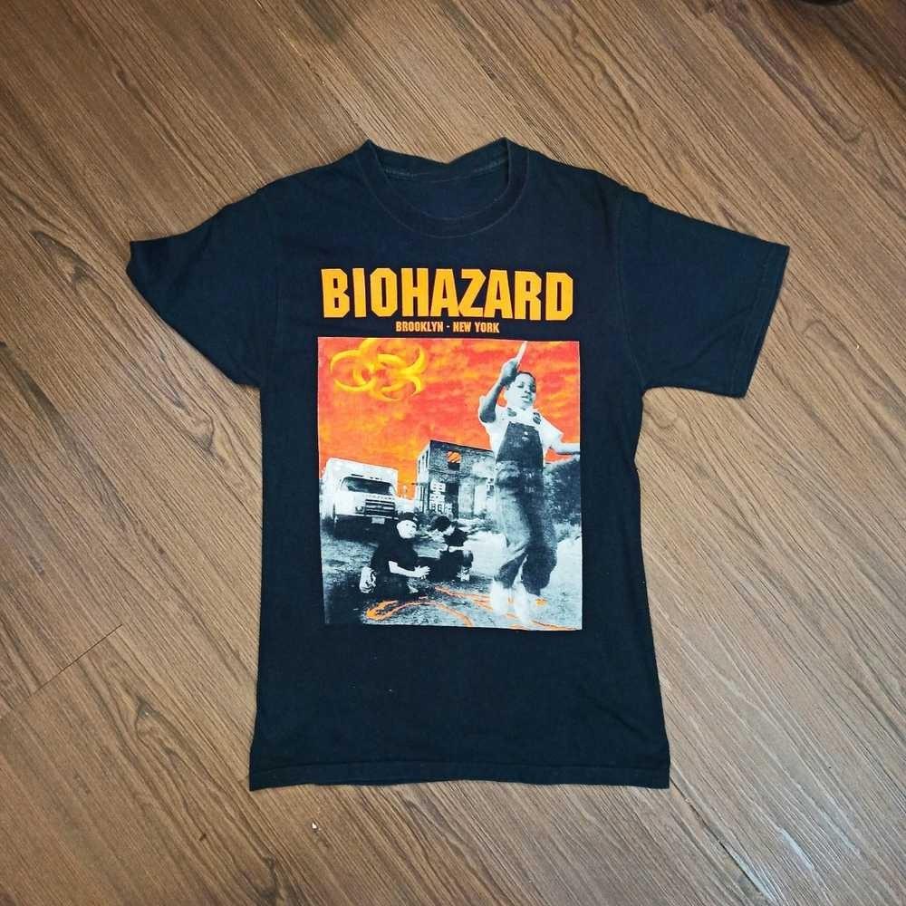 Футболка Biohazard Band 2008 Тур воссоединения Черная Унисекс S-5XL 1J0757 Унисекс Футболка XXXL