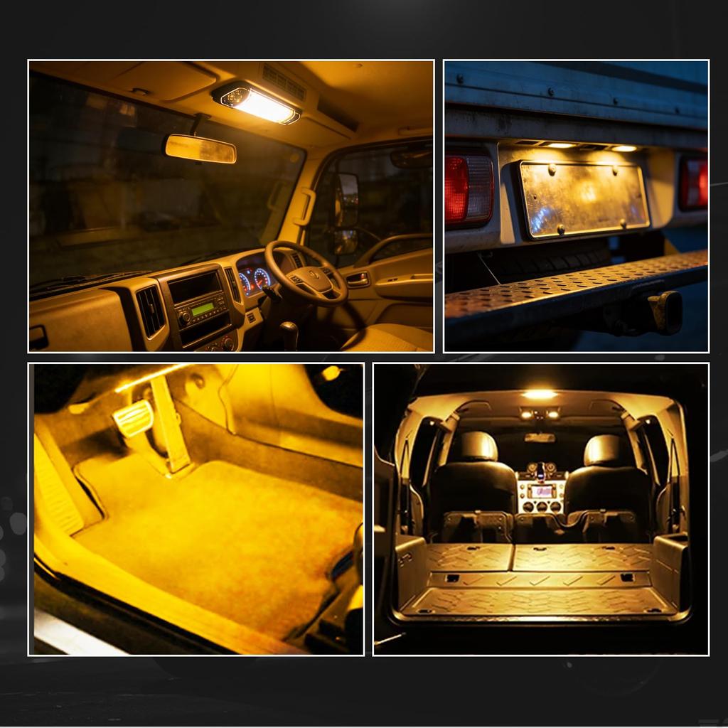 GZRUICA BA9S 24V Truck LED Corner Marker LED Bulb G14