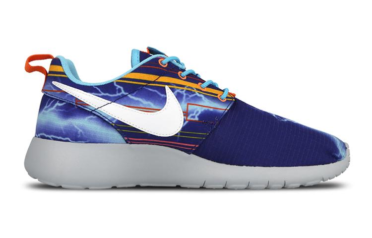 Nike Roshe One Print 'Blue White Red' GS 677782-401